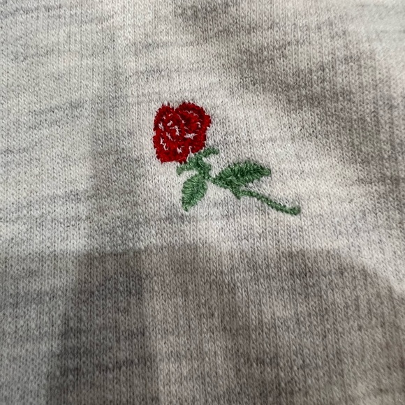 Madewell embroidered sweatshirt , small - Picture 3 of 3